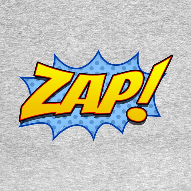 Zap Comic Book Emoji by SeattleDesignCompany